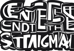 End the stigma. Mental health awareness tattoo idea