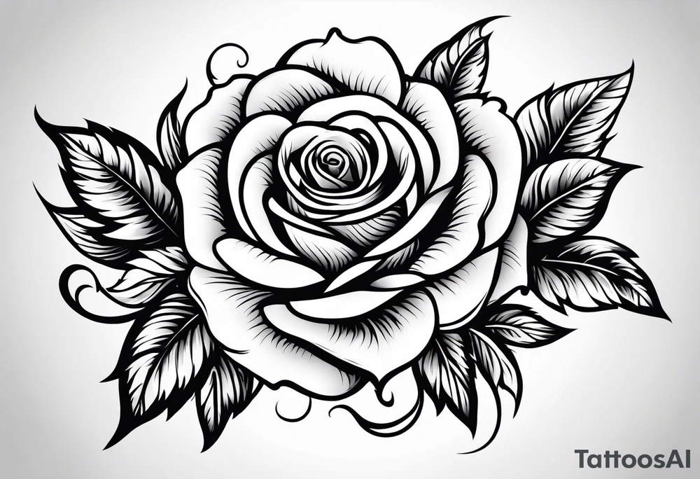 rose. tattoo idea