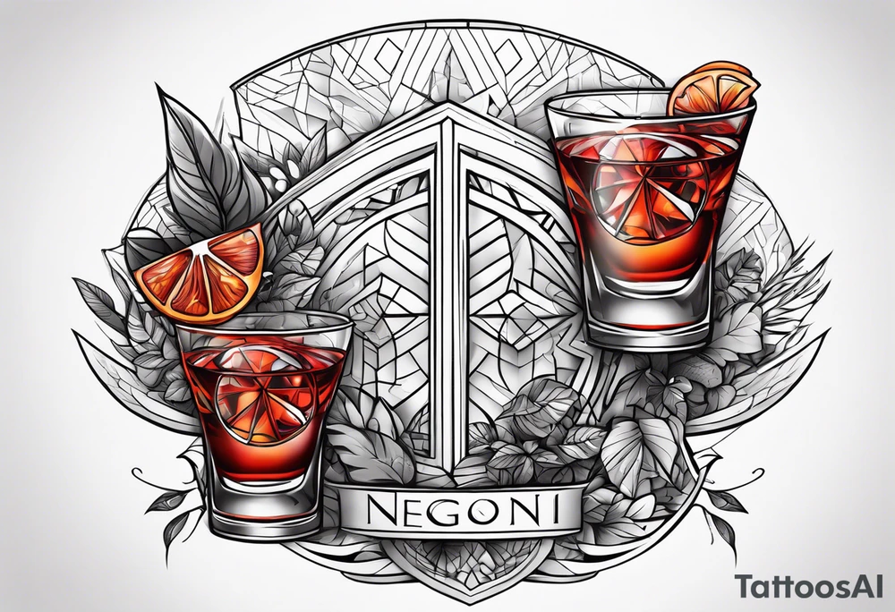 Negroni tattoo idea