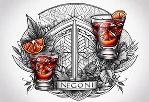 Negroni tattoo idea