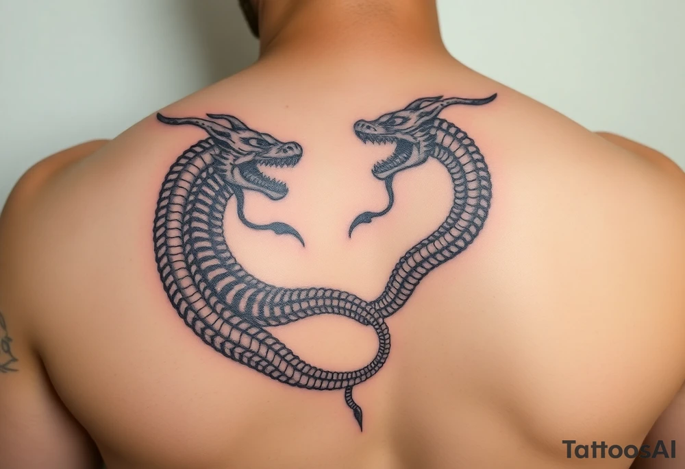 Father dagon and mother hydra tattoo idea