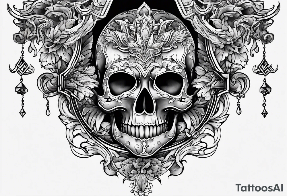 the letters A W R tattoo idea