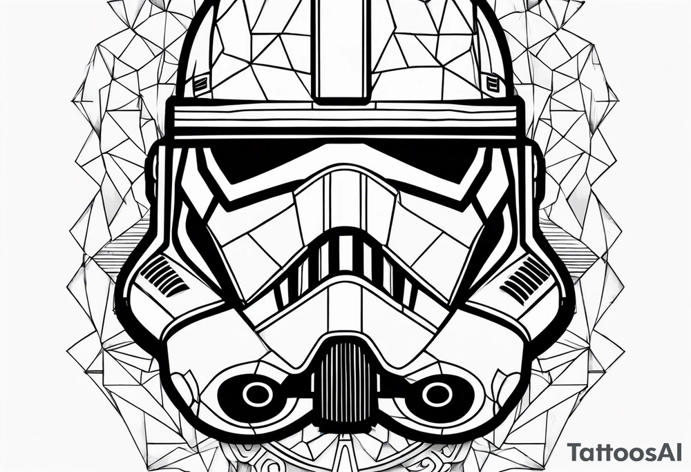 clone trooper battle tattoo idea