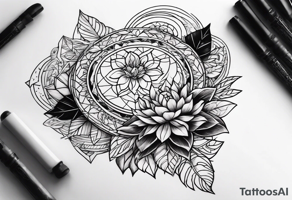 Survival love tattoo idea