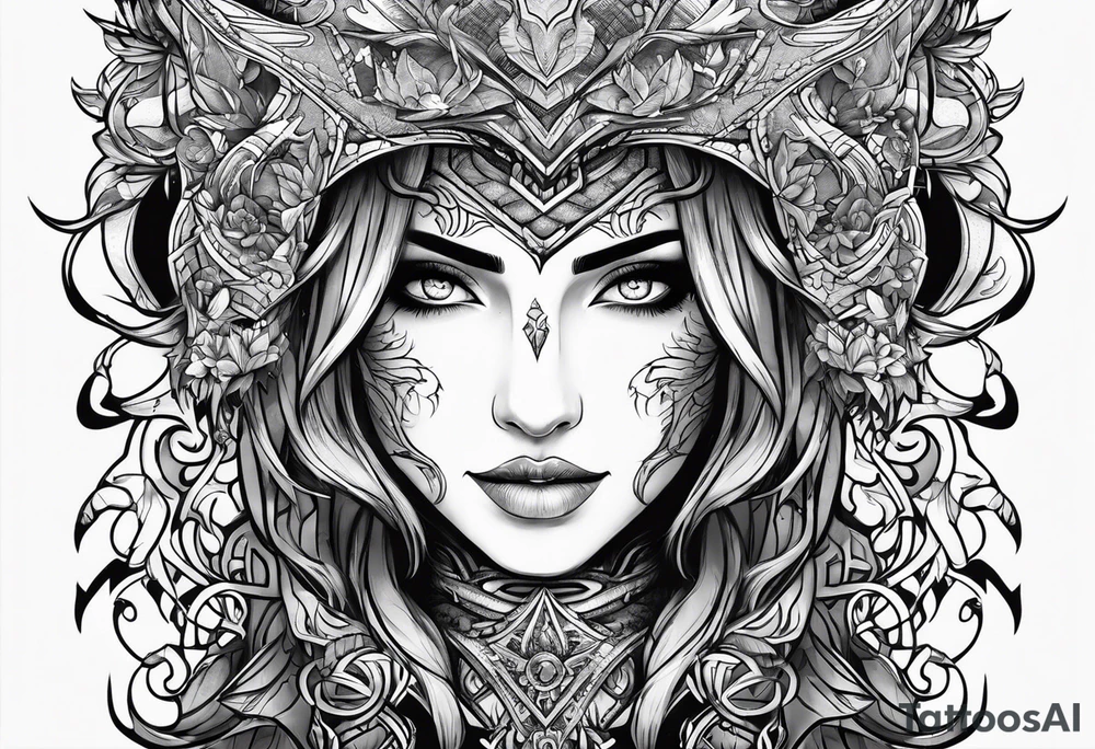 Skyrim tattoo idea