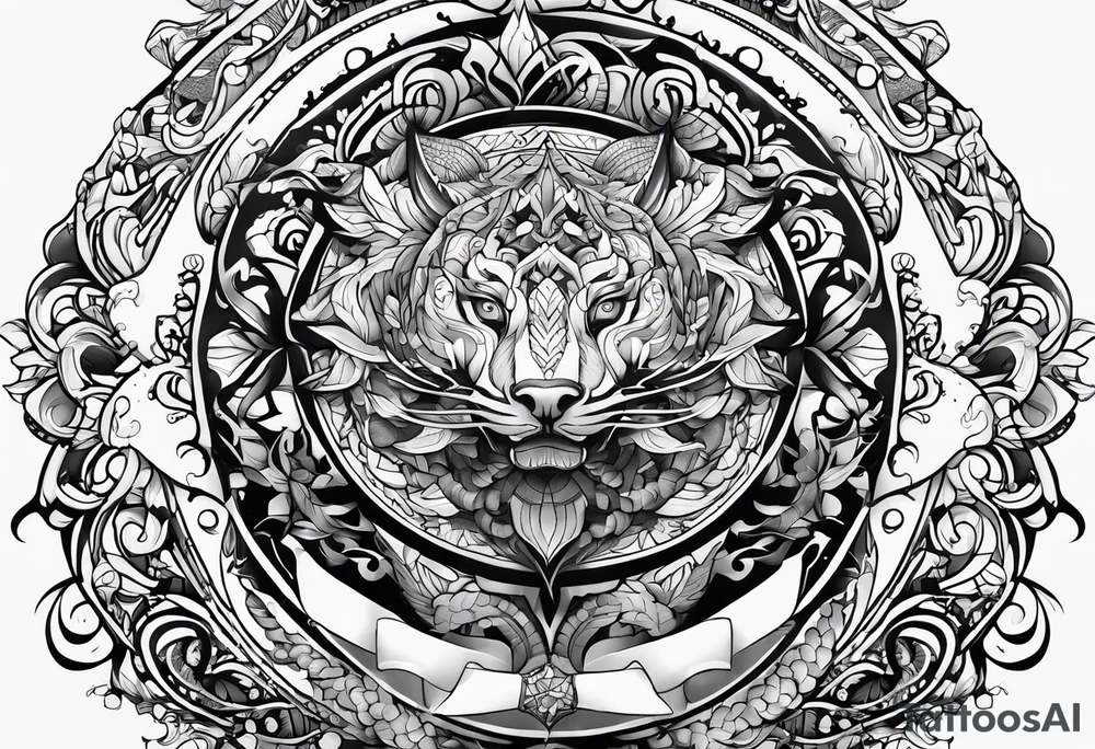 Poseidan tattoo idea