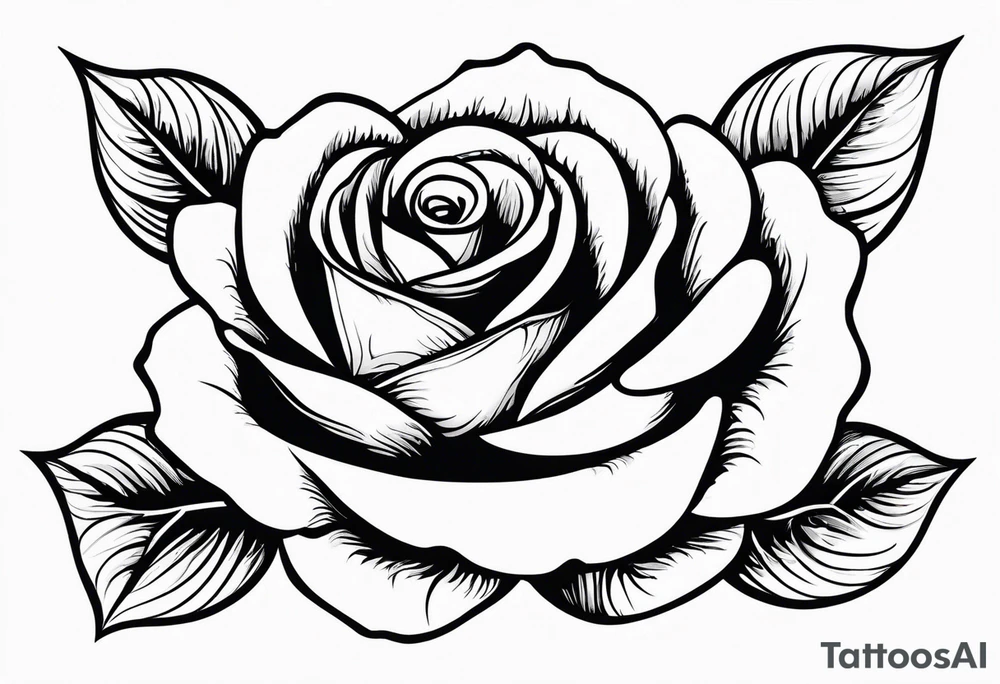 rose tattoo idea