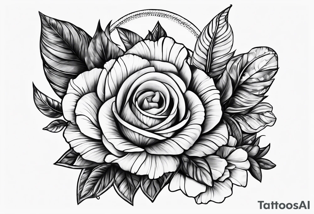 I want to ratio the number 1.23 tattoo idea
