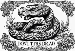 dont tread tattoo idea