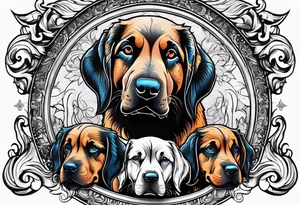 Curberus puppy tattoo idea