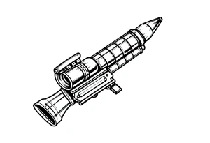 Russian rocket propelled grenade launcher tattoo idea