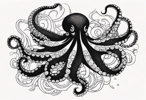 ukiyoe, octopus tattoo idea