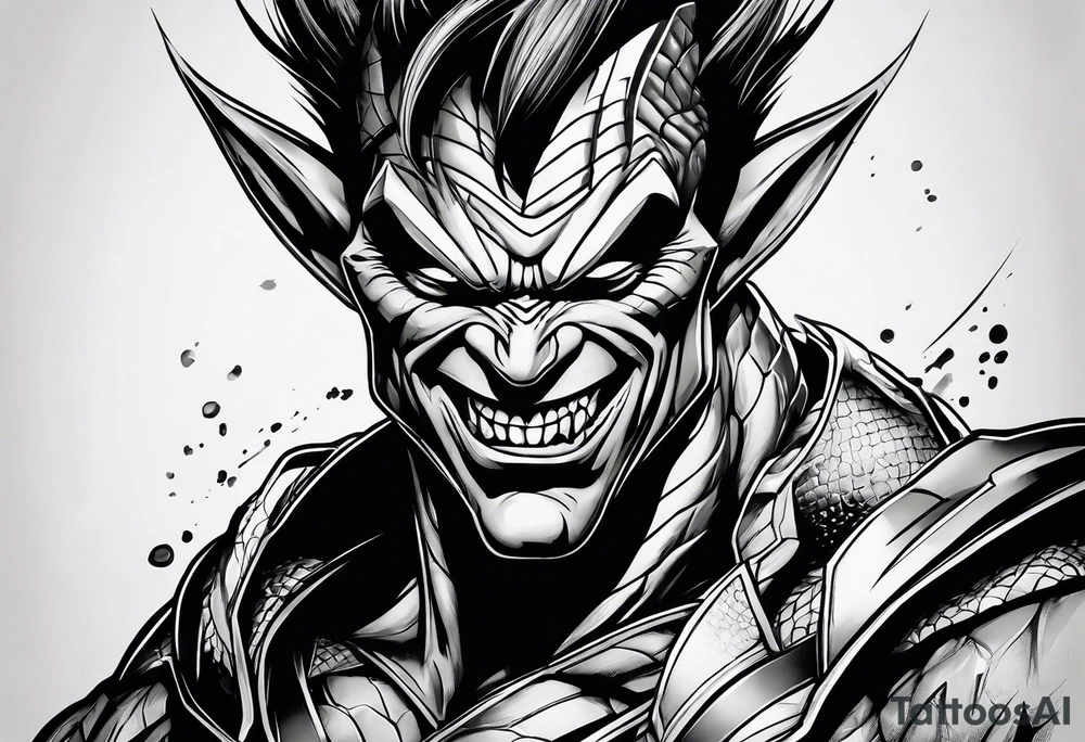 Green goblin tattoo idea