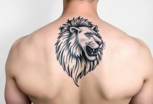 Shoulder and bicep tattoo

Lion tattoo idea