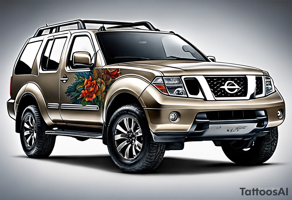 Nissan pathfinder tattoo idea