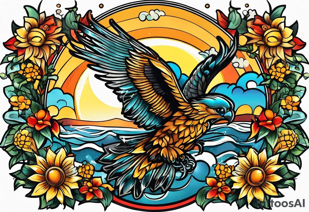 Sunshine tattoo idea