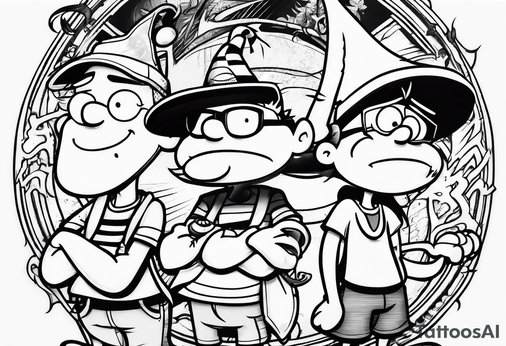 Ed edd and eddy tattoo idea