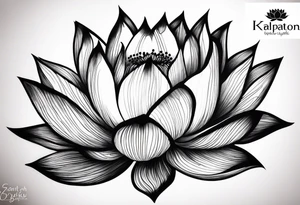 İçerisinde kaplan gül lotus çiçeği ay ve kral tacının birbirleriyle uyumlu olduğu ve hepsini barındıran dirsekten aşağı bir dövme tasarımı tattoo idea