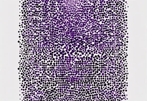 coding purple and black tattoo idea