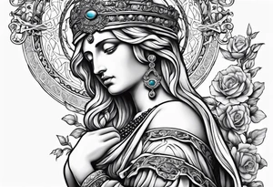 Rosary, Greek god tattoo idea