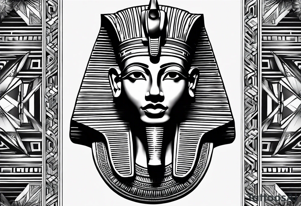Pharaoh tattoo idea