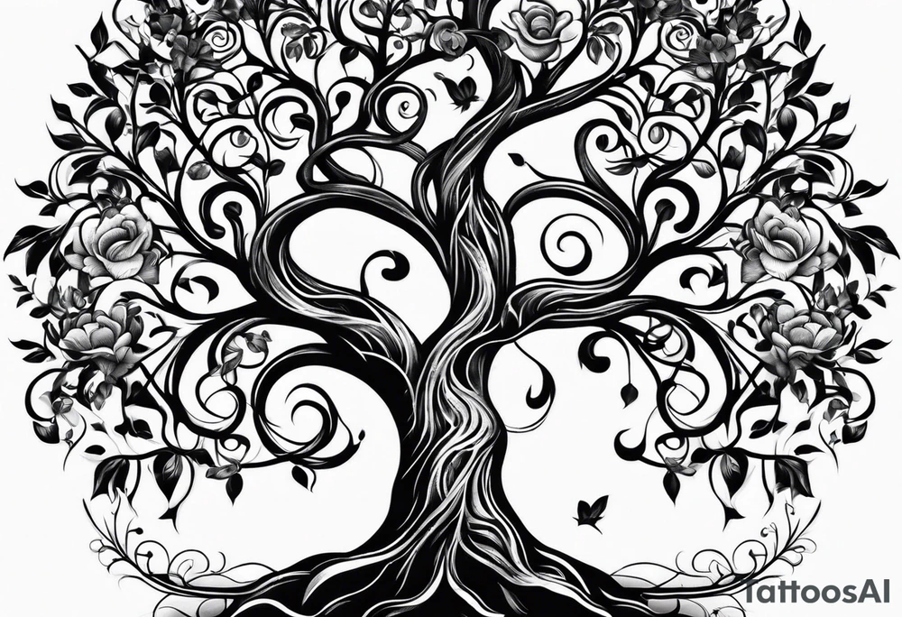 Tree of life tattoo idea