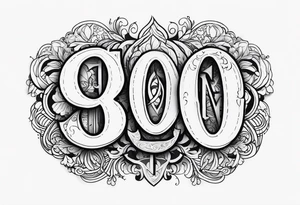 900 Days tattoo idea