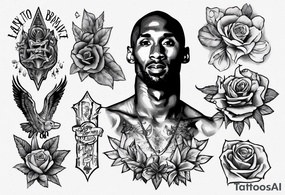 kobe bryant tattoo idea