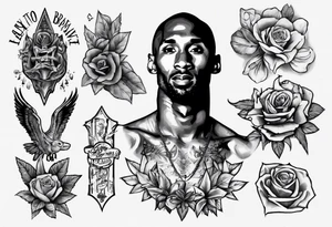 kobe bryant tattoo idea