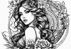 Sonst Look back tattoo idea