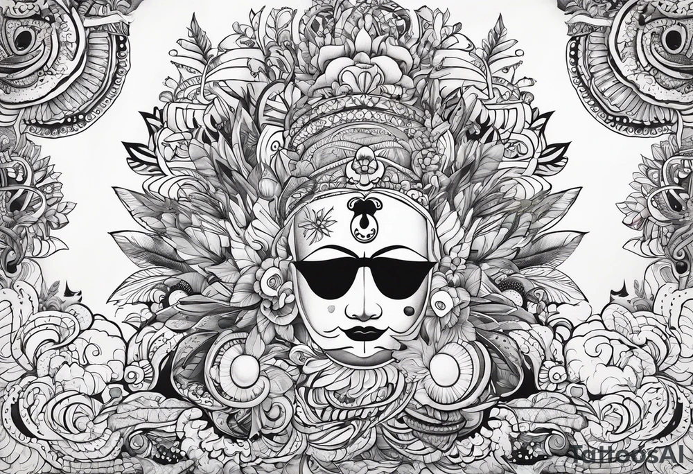 Positivity,  happy,  good vibes tattoo idea