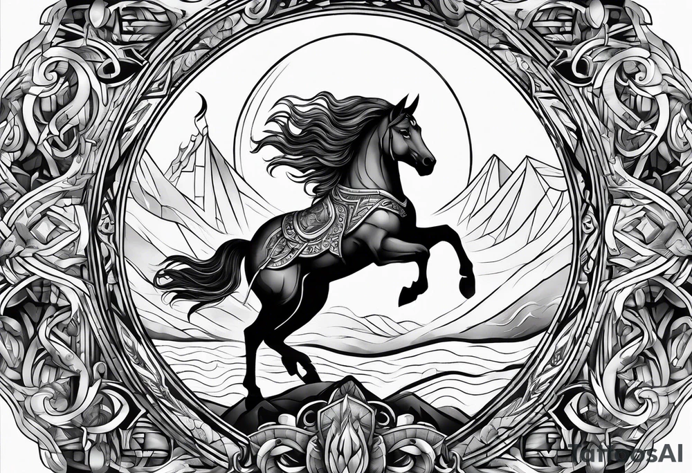 Norse mythology tattoo idea