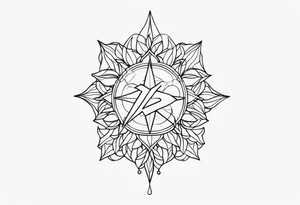 25TH ANIVERSARY tattoo idea