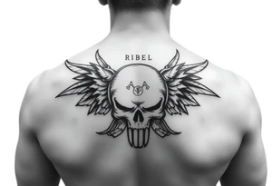 #1 rebel tattoo idea