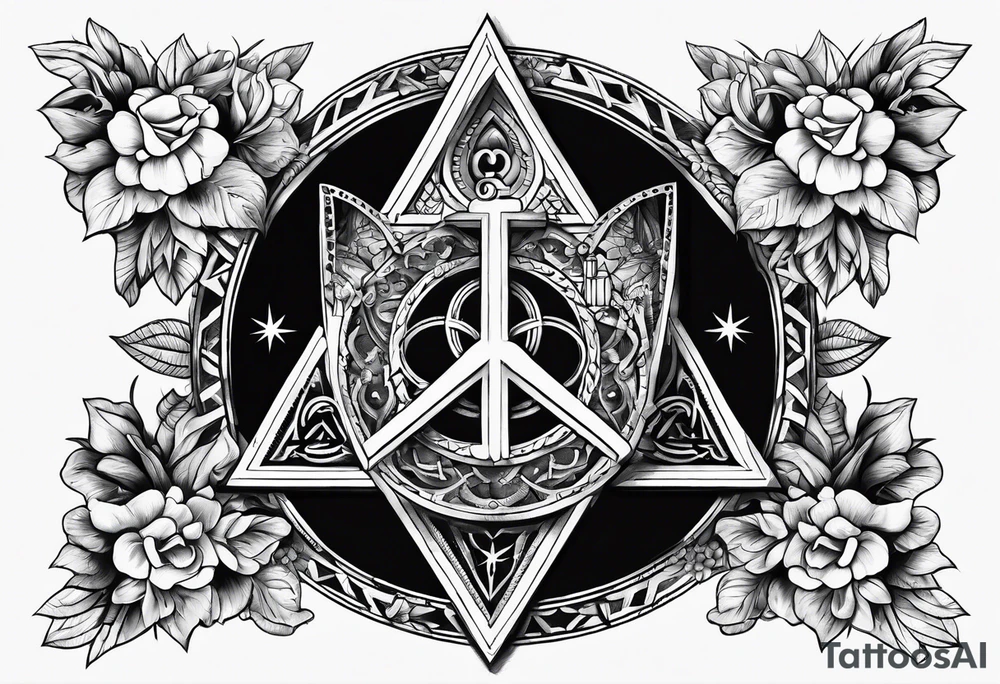 Holy trinity tattoo idea