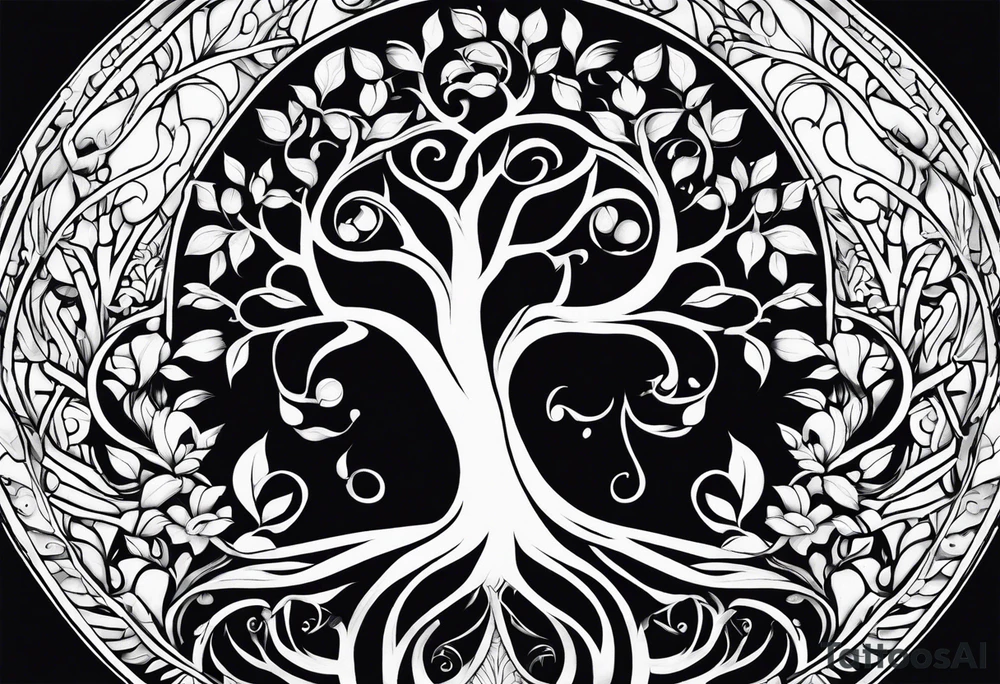 yggdrasil tattoo idea