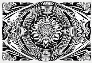 Patterns of Tribal tattoo idea
