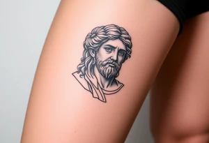 greek sculture tattoo idea
