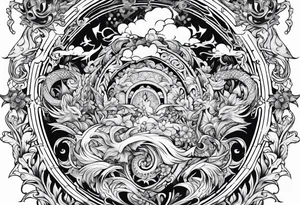 Final Fantasy XIV sleeve tattoo idea