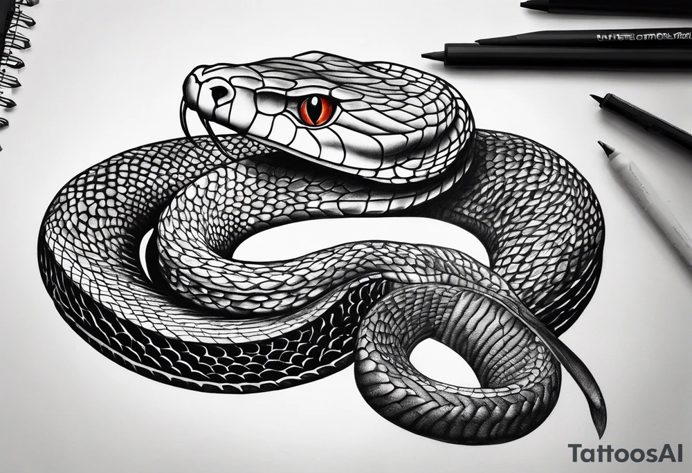 king cobra tattoo idea