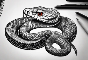 king cobra tattoo idea
