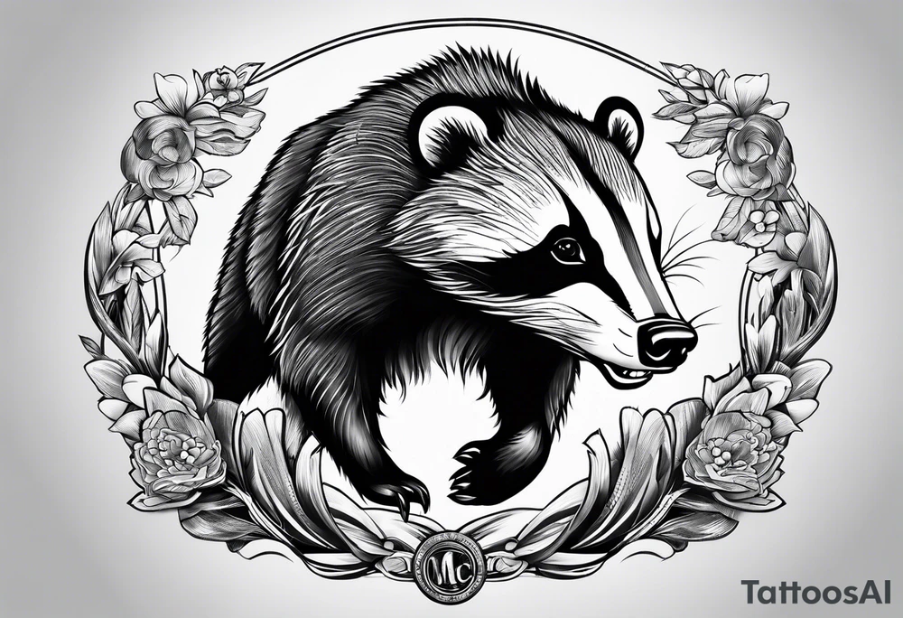 Angry Mc.Badgers tattoo idea