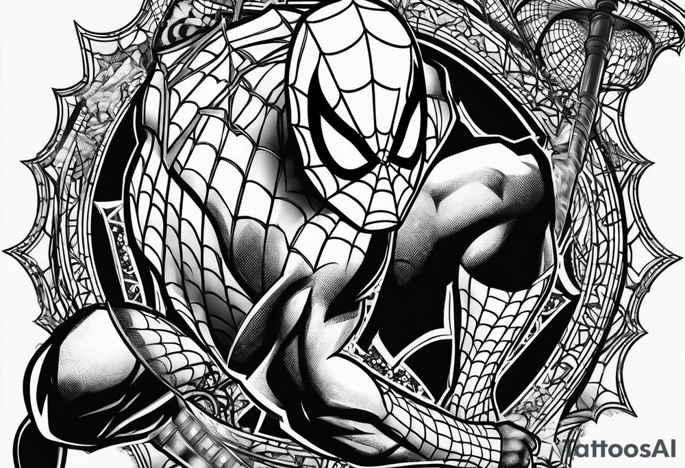 spider-man 3 tattoo idea