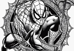 spider-man 3 tattoo idea