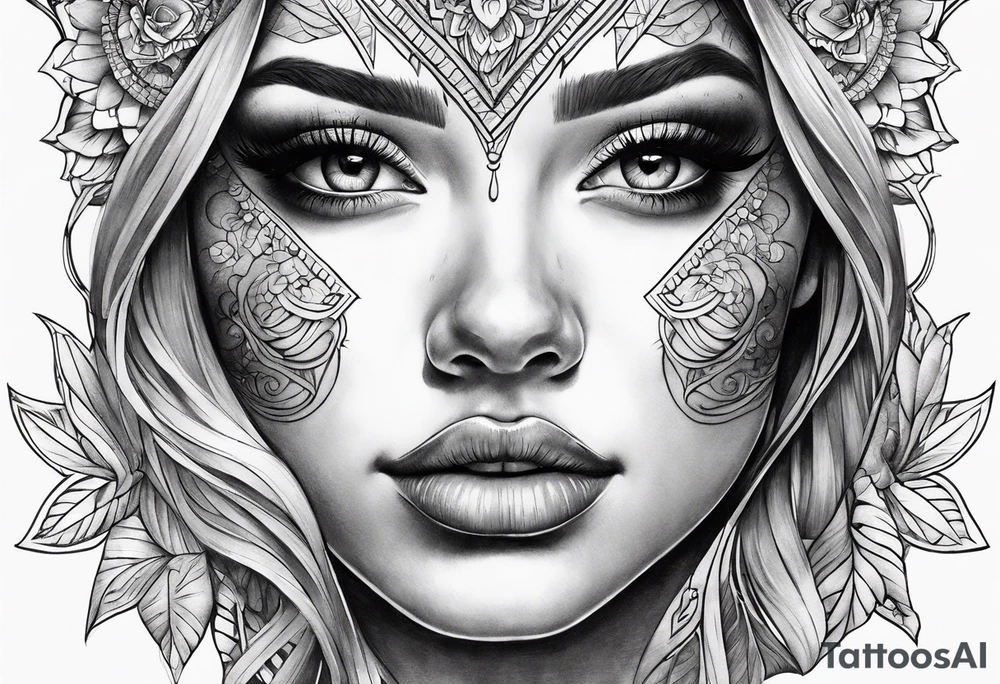 Fine line tattoo idea