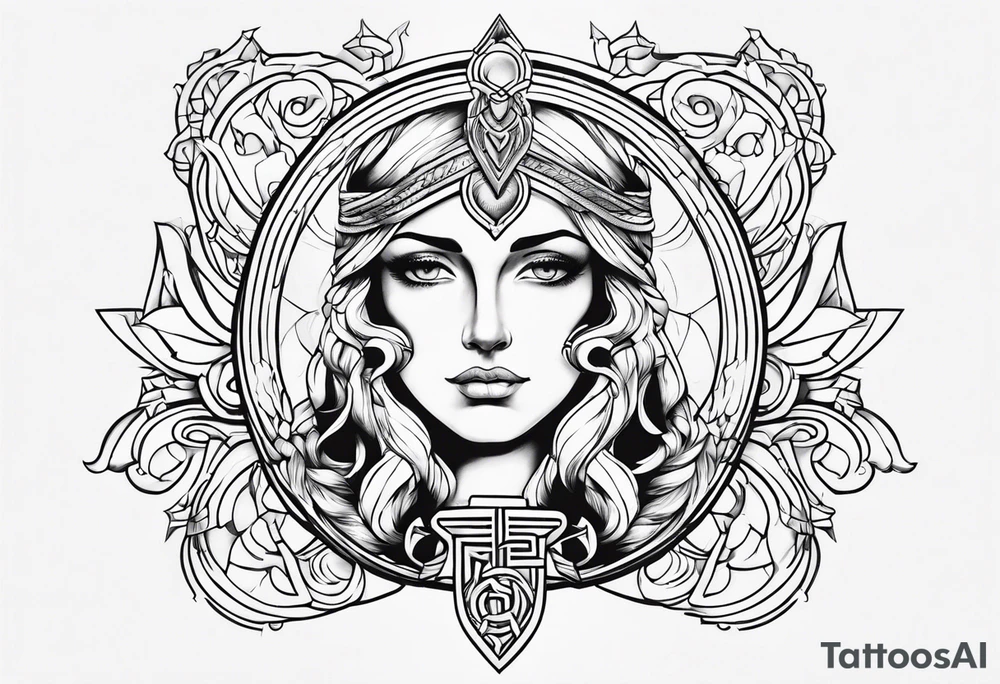 Staff of hermes
Small
Black and white tattoo idea