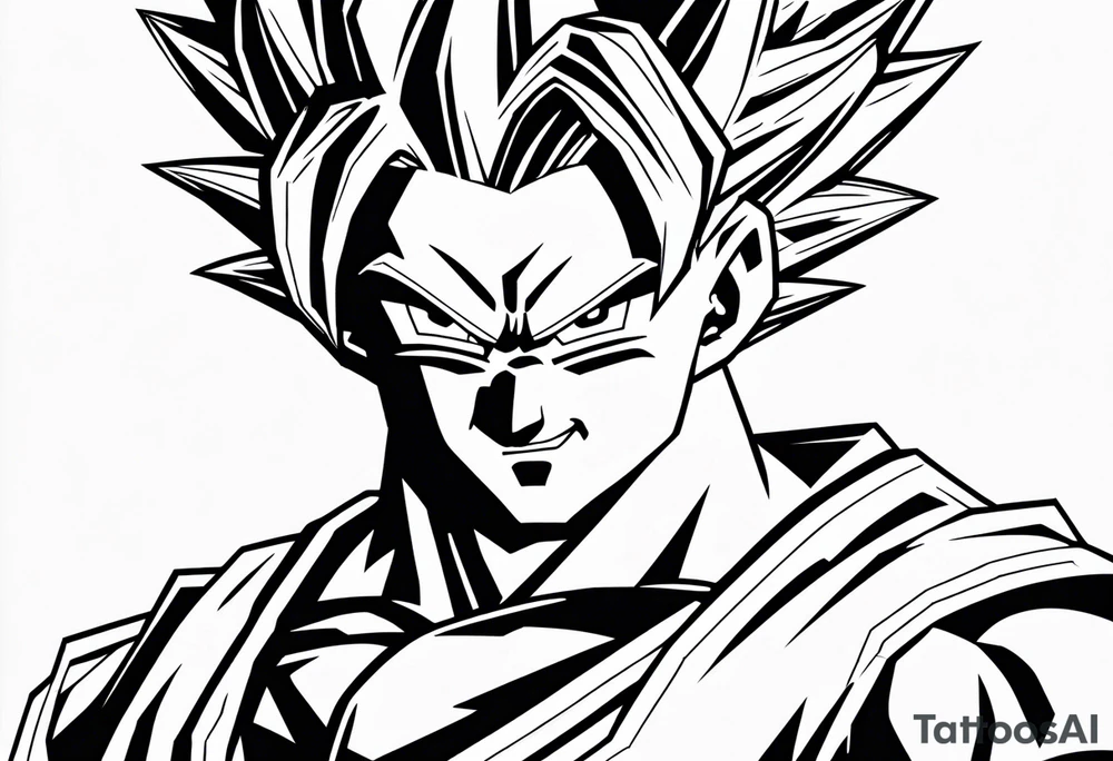 dragonball z tattoo idea