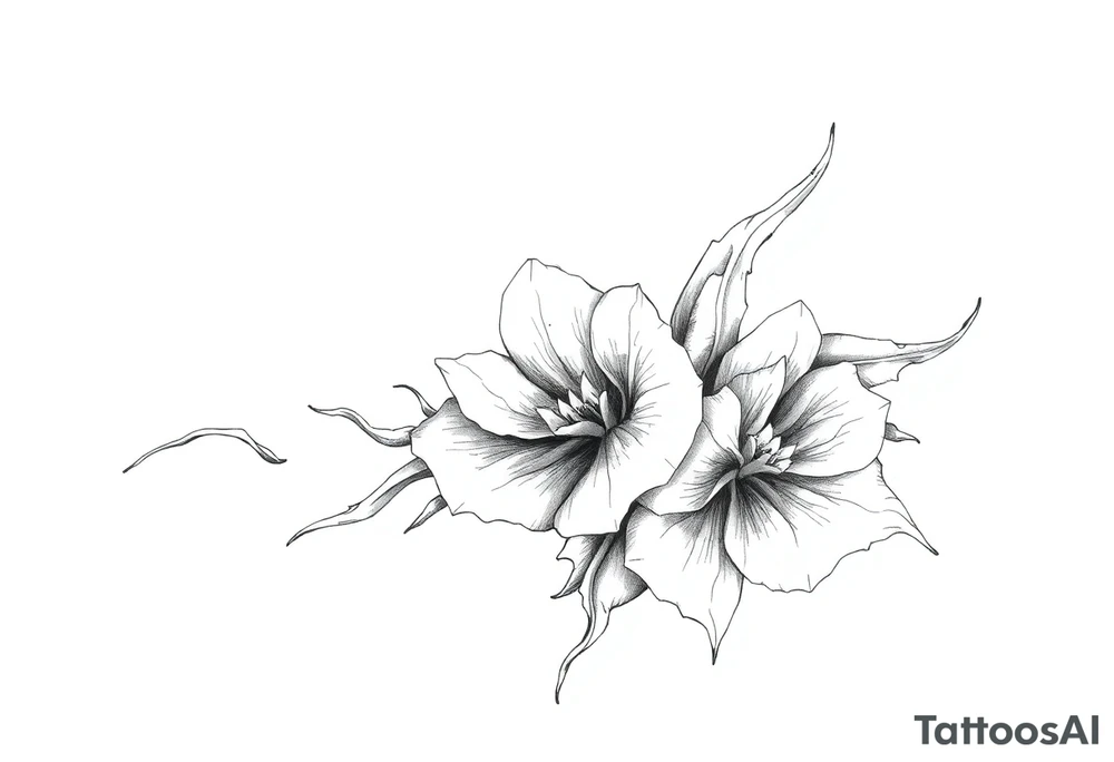 Violet tattoo idea