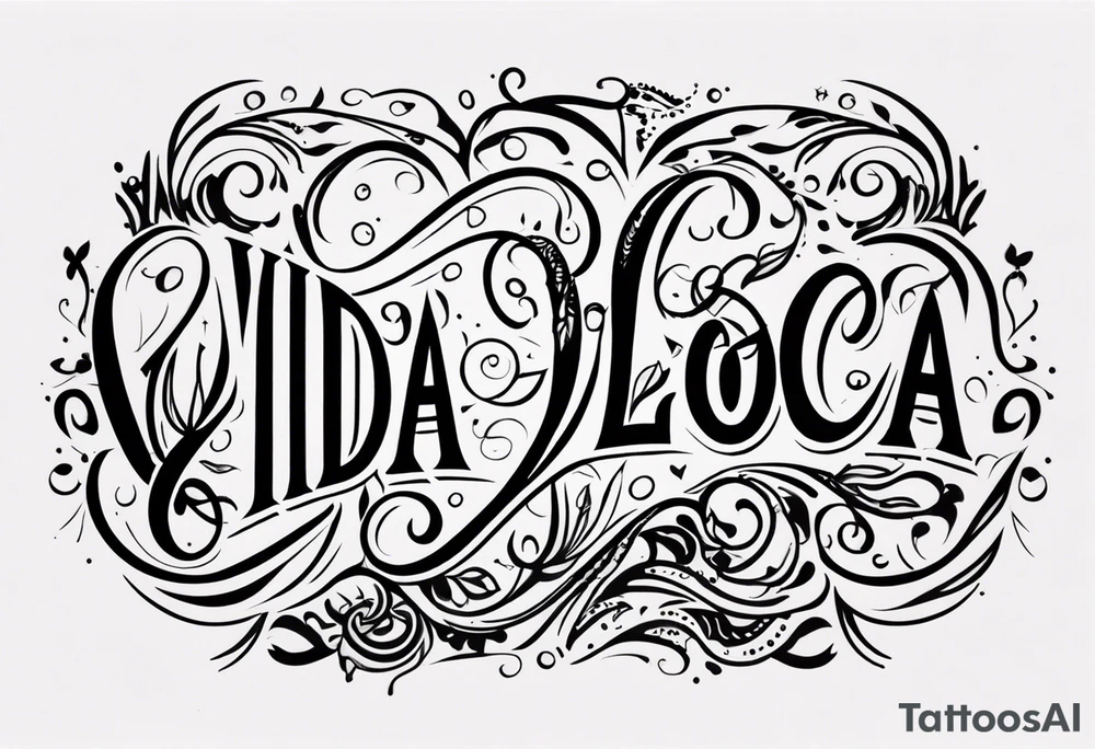vida loca tattoo idea