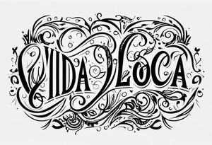 vida loca tattoo idea